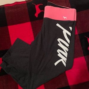 Pink Capri Leggings